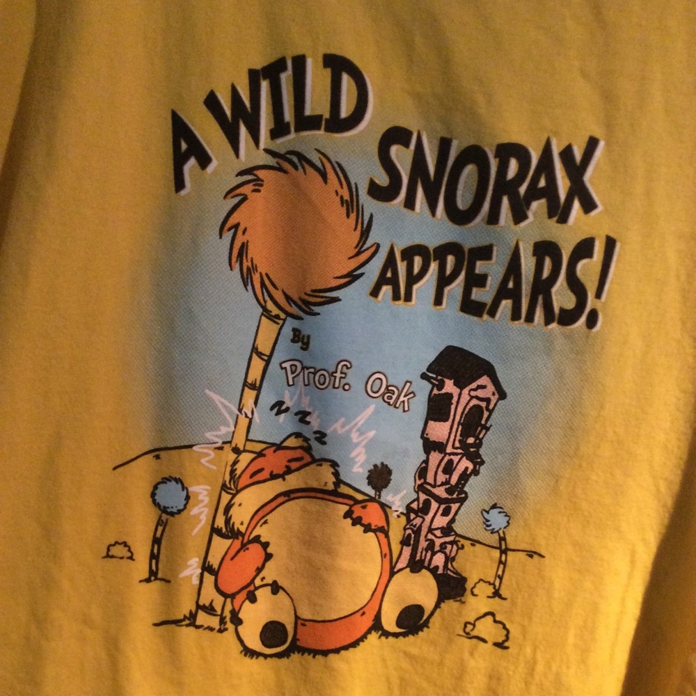 Snored Men’s T Shirt 2 XL